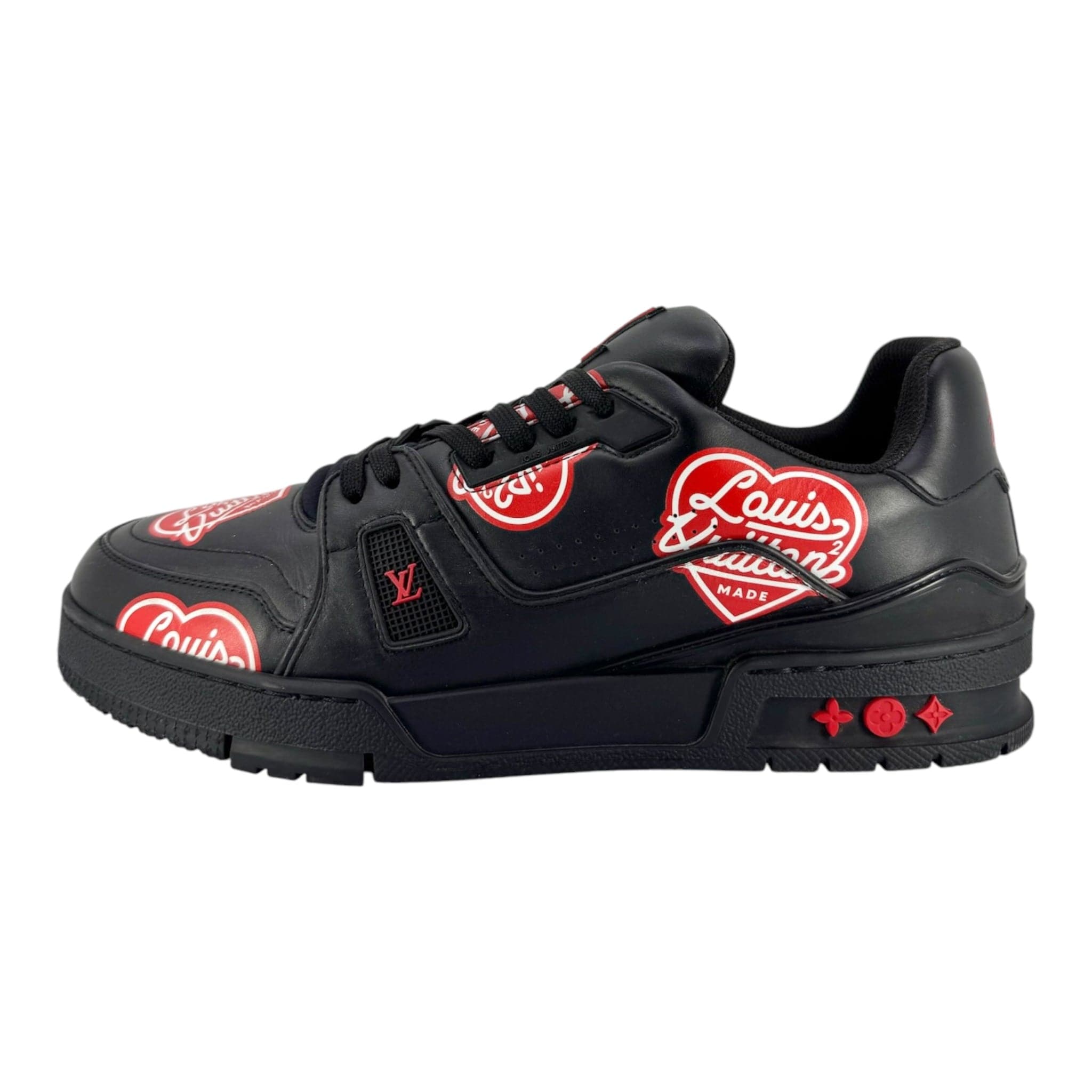 Louis Vuitton LV Trainer Low Nigo LV MADE Black Red