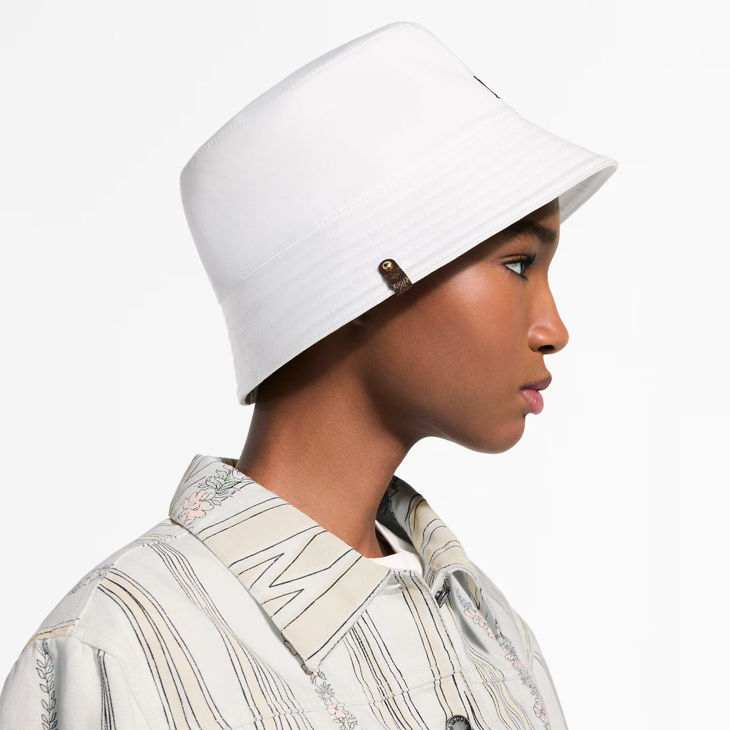 League Bucket Hat White