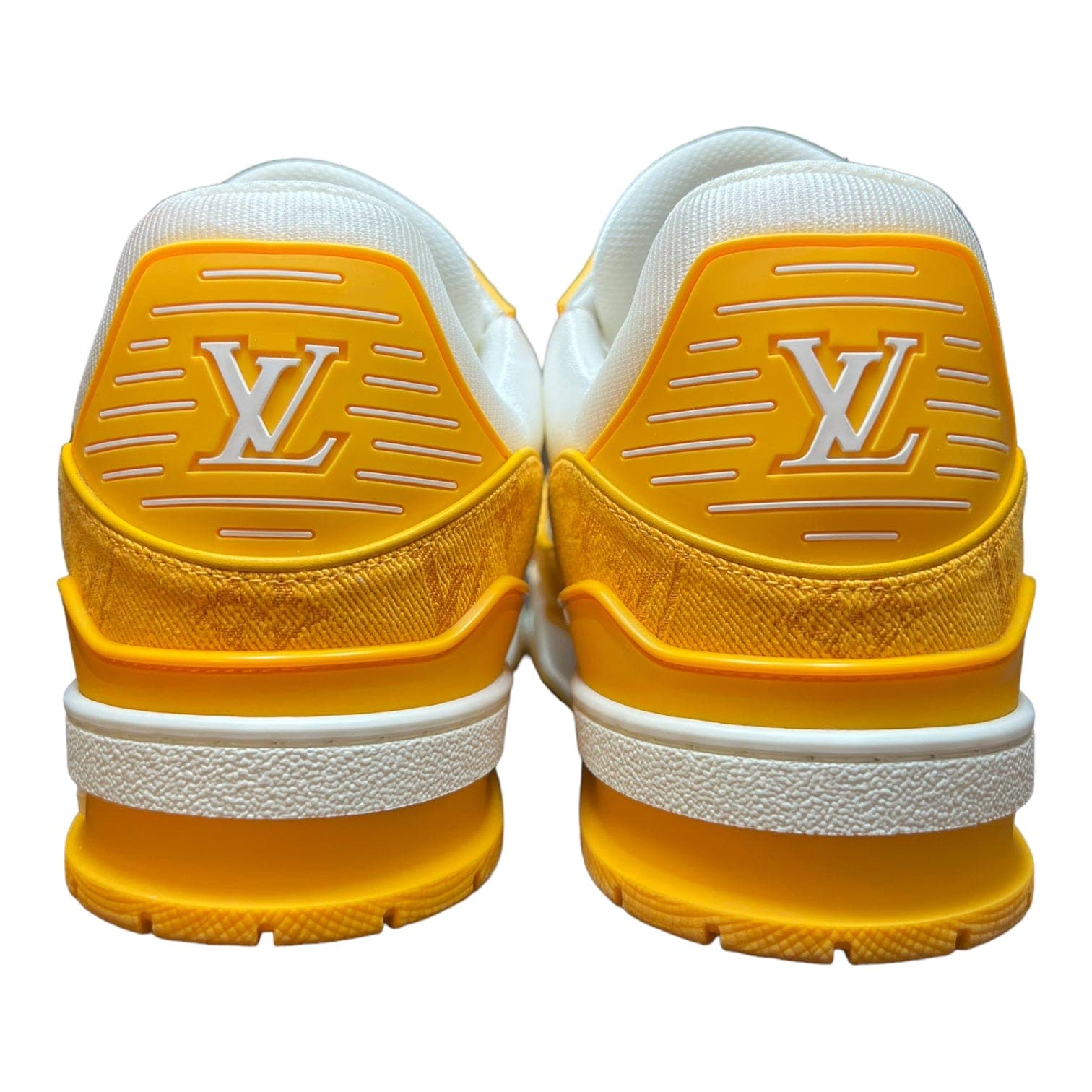 Louis Vuitton LV Trainer Monogram Denim Yellow