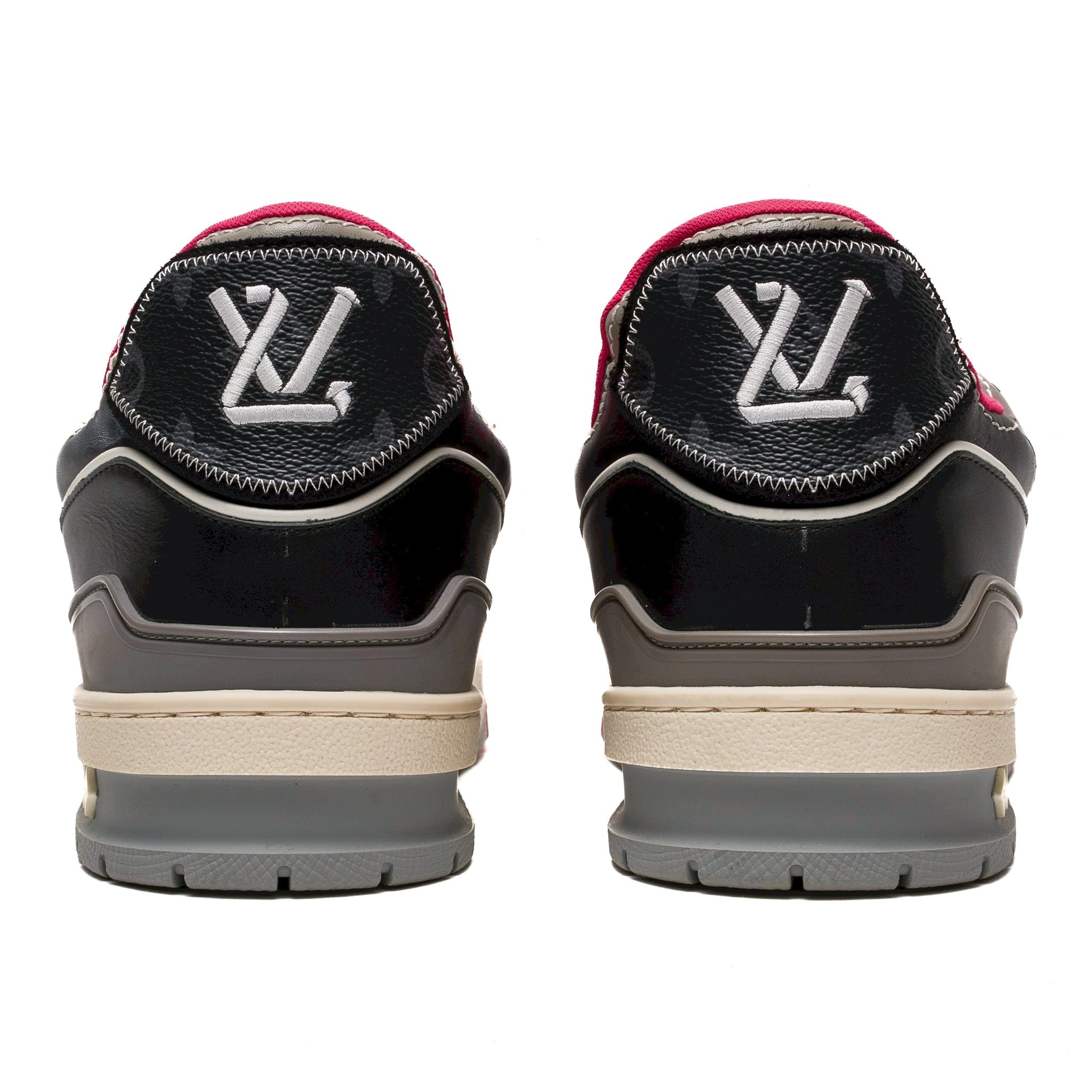 Louis Vuitton LV Trainer Low Black Pink SS21