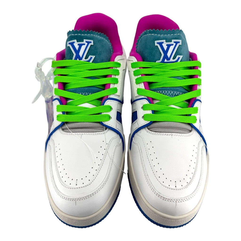 Louis Vuitton LV Trainer Low Virgil Neon Blue