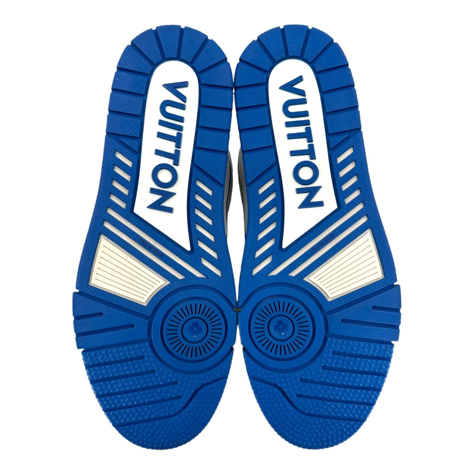 Louis Vuitton LV Trainer Low Virgil Neon Blue