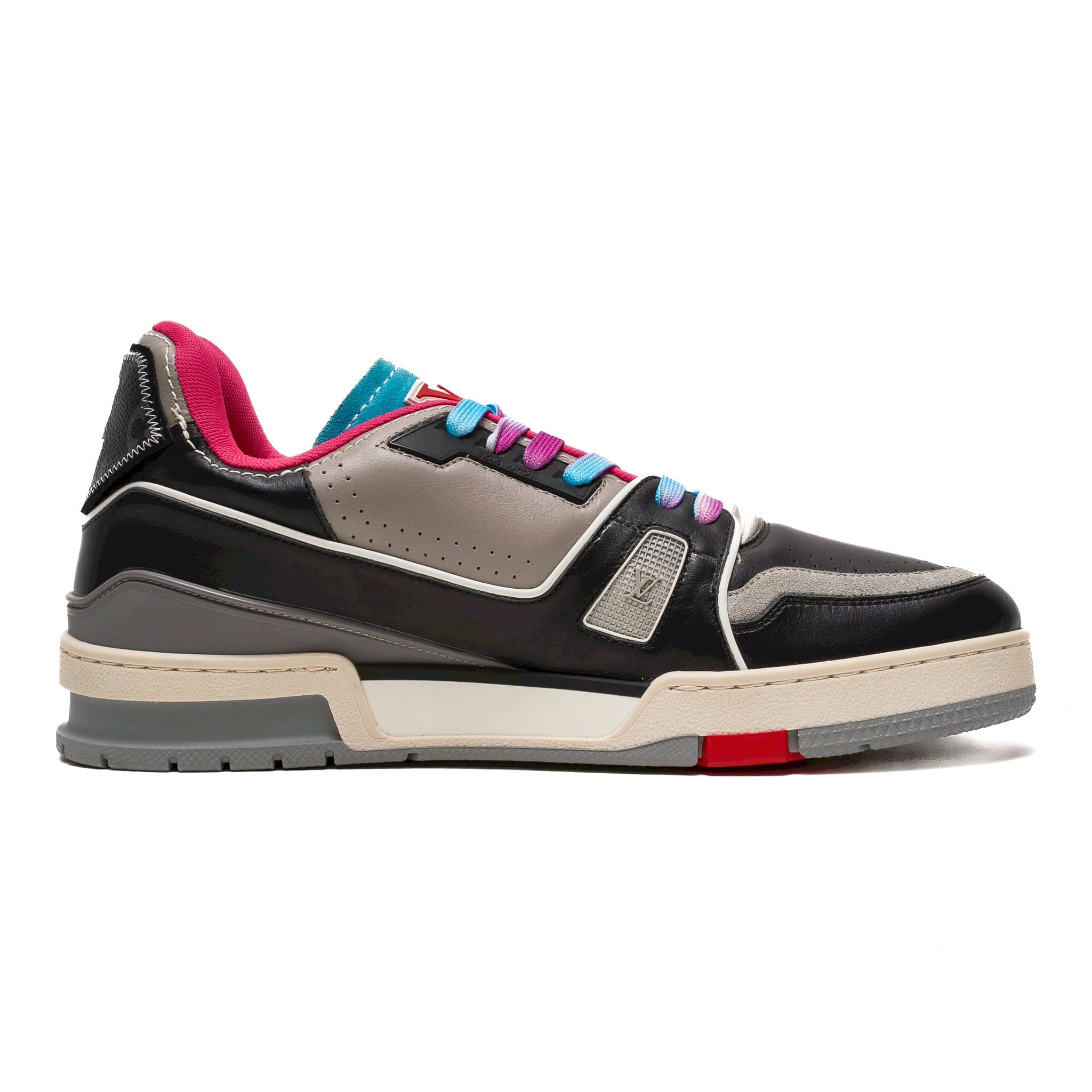 Louis Vuitton LV Trainer Low Black Pink SS21