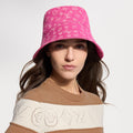 Denim Bucket Hat Pink