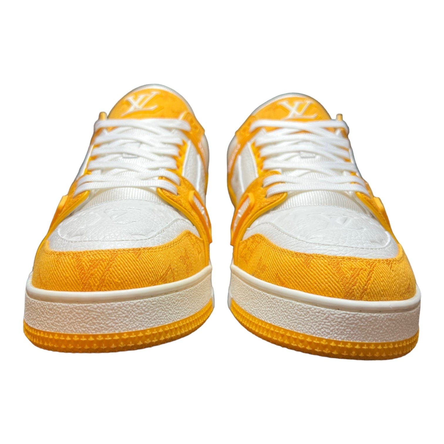Louis Vuitton LV Trainer Monogram Denim Yellow