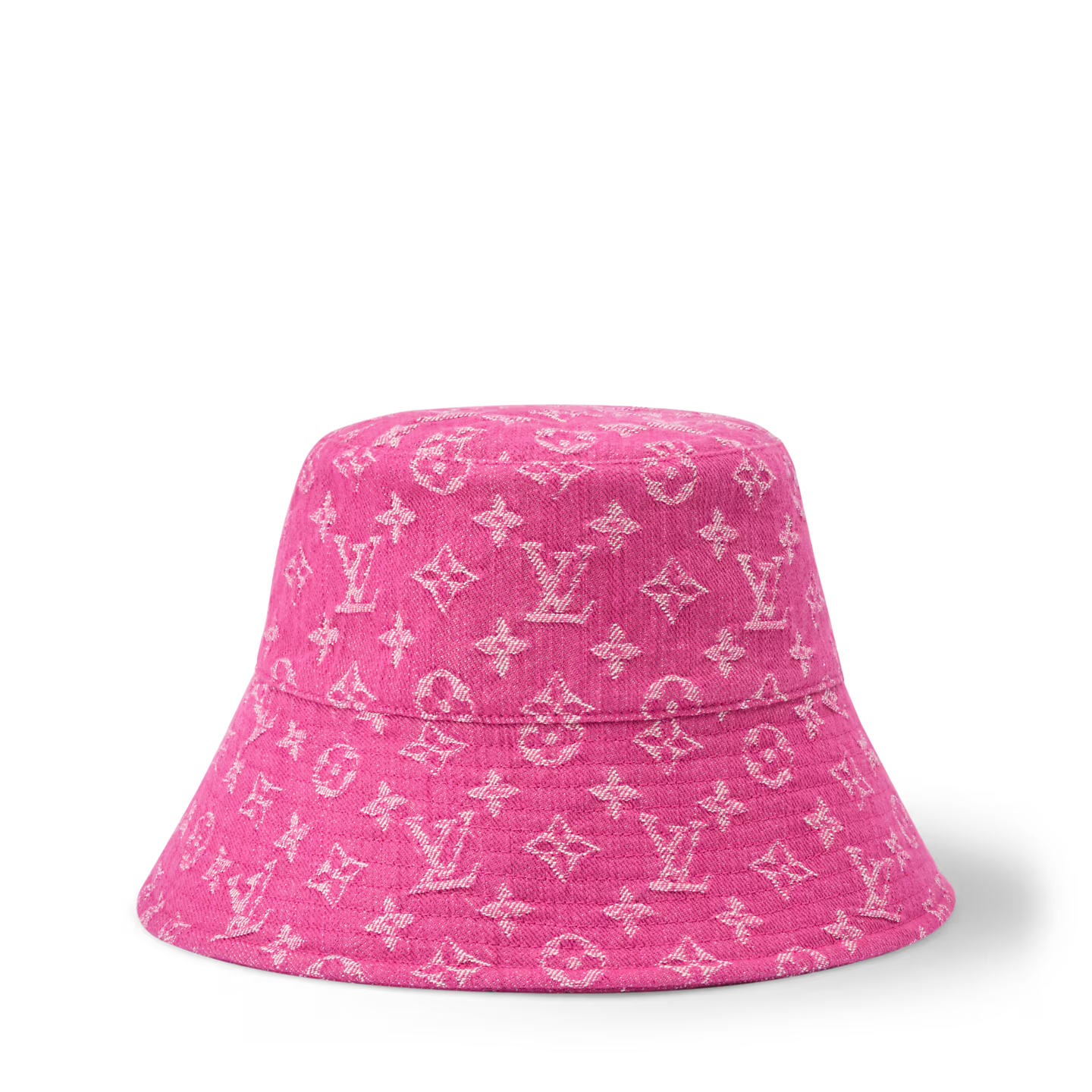 Denim Bucket Hat Pink