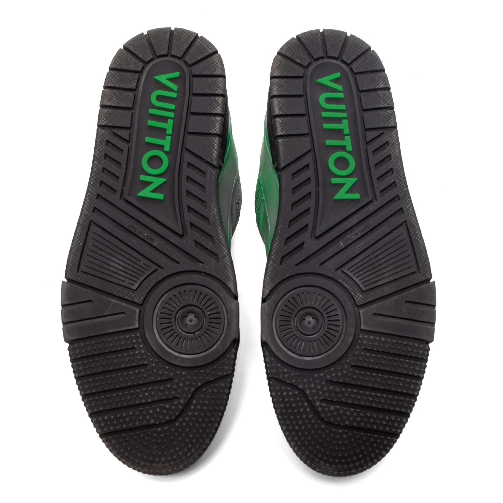 Louis Vuitton LV Trainer Low Green Black