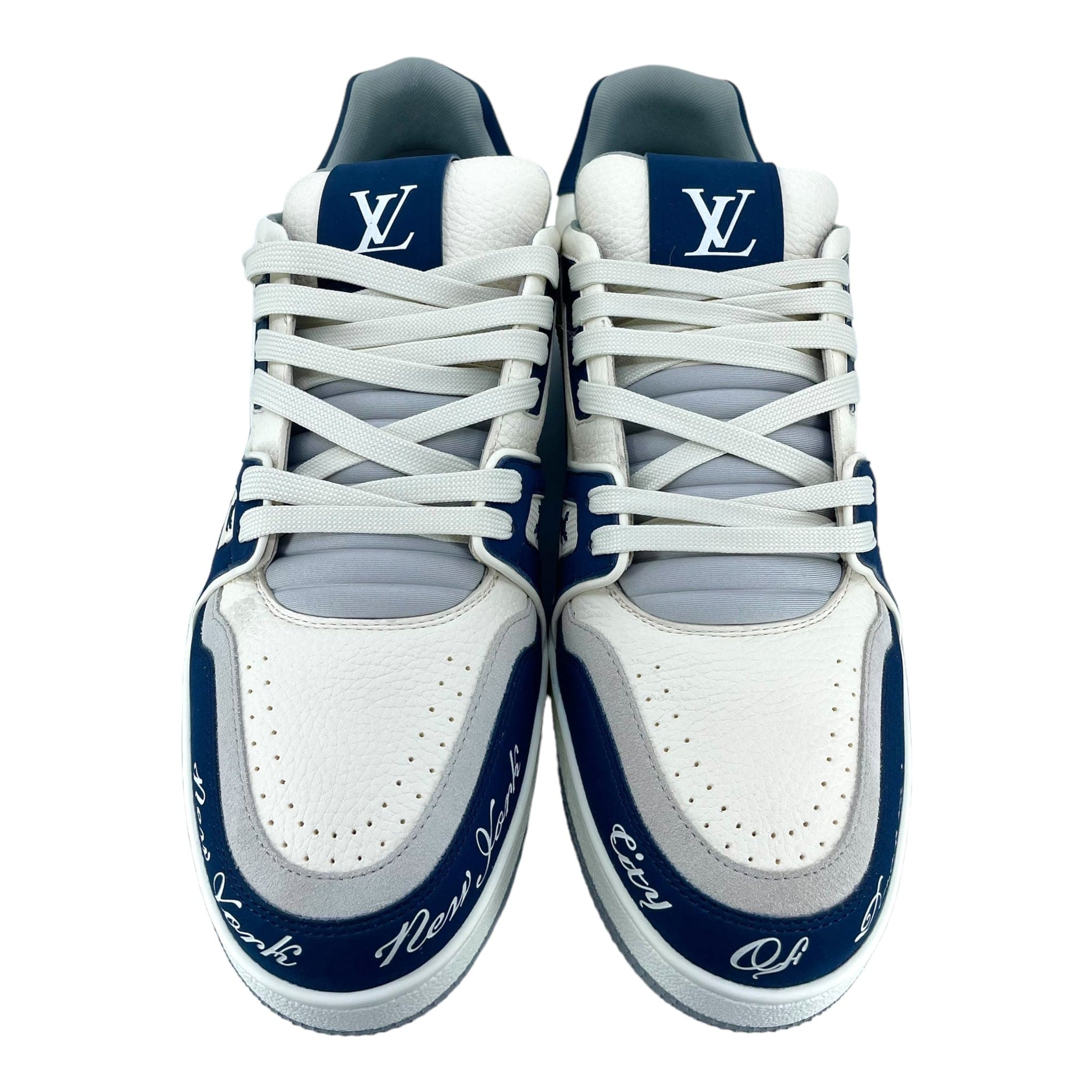 Louis Vuitton LV Trainer Low City Of Dreams White Navy (NYC Exclusive)