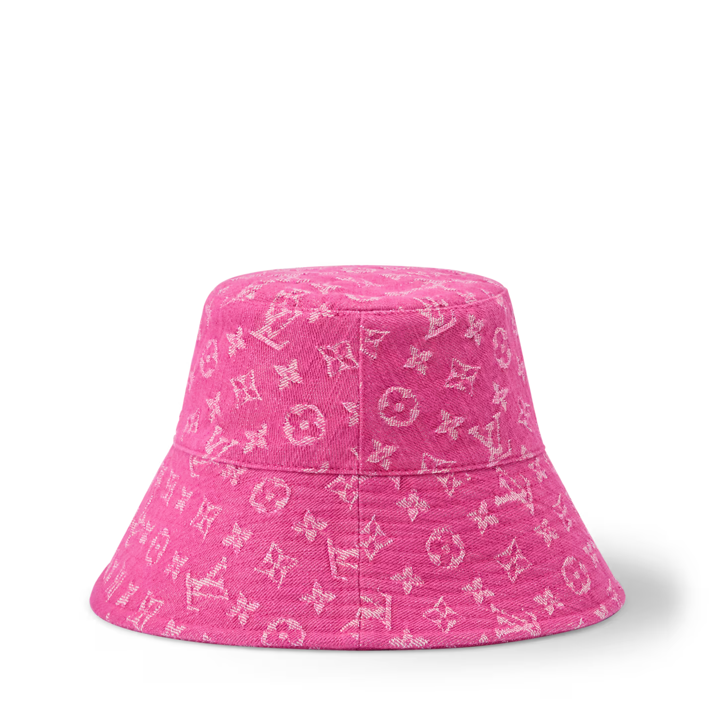 Denim Bucket Hat Pink