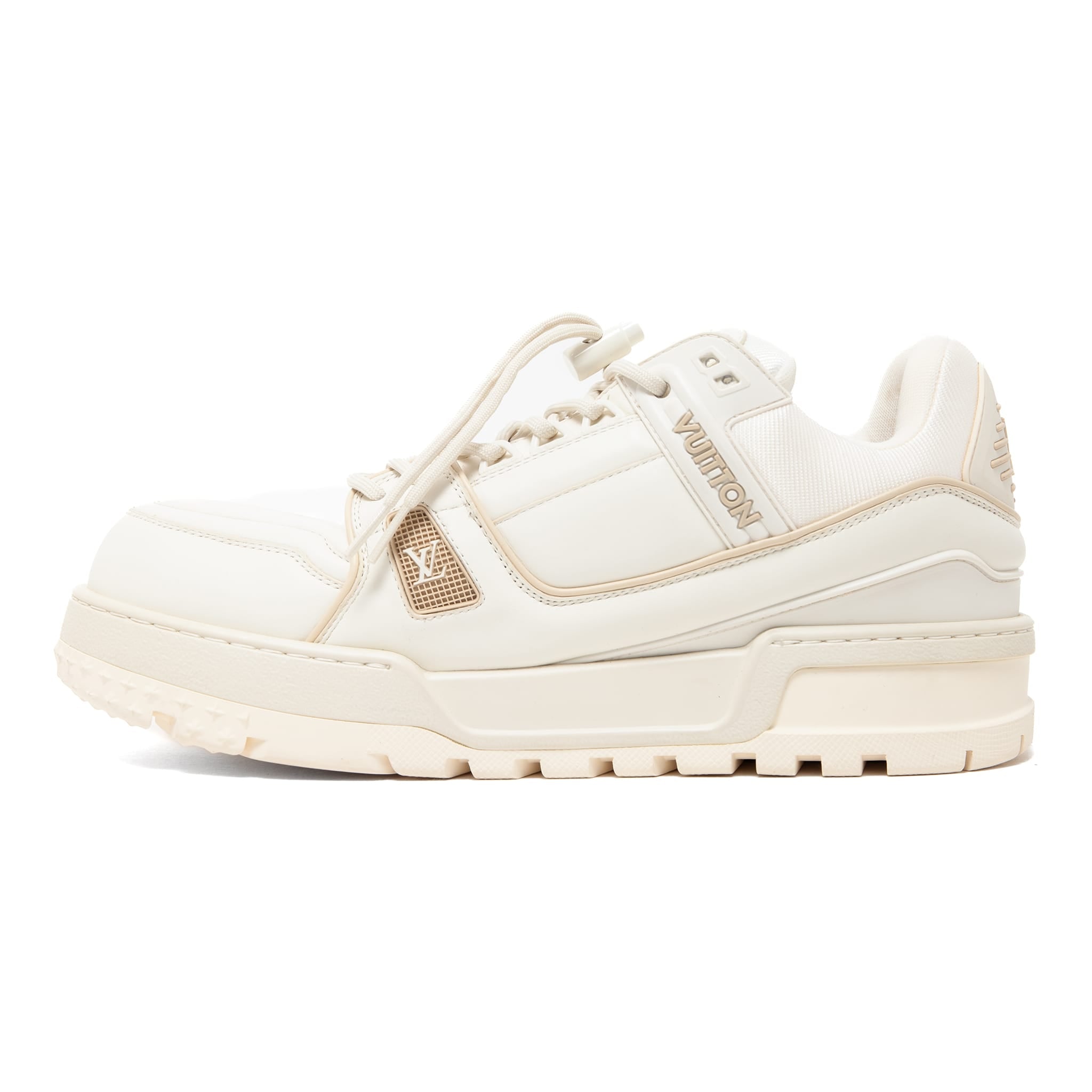 Louis Vuitton LV Trainer Low Maxi White