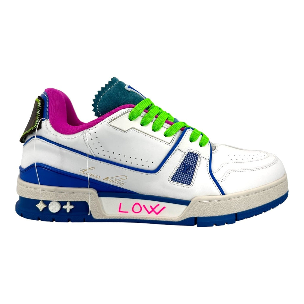 Louis Vuitton LV Trainer Low Virgil Neon Blue
