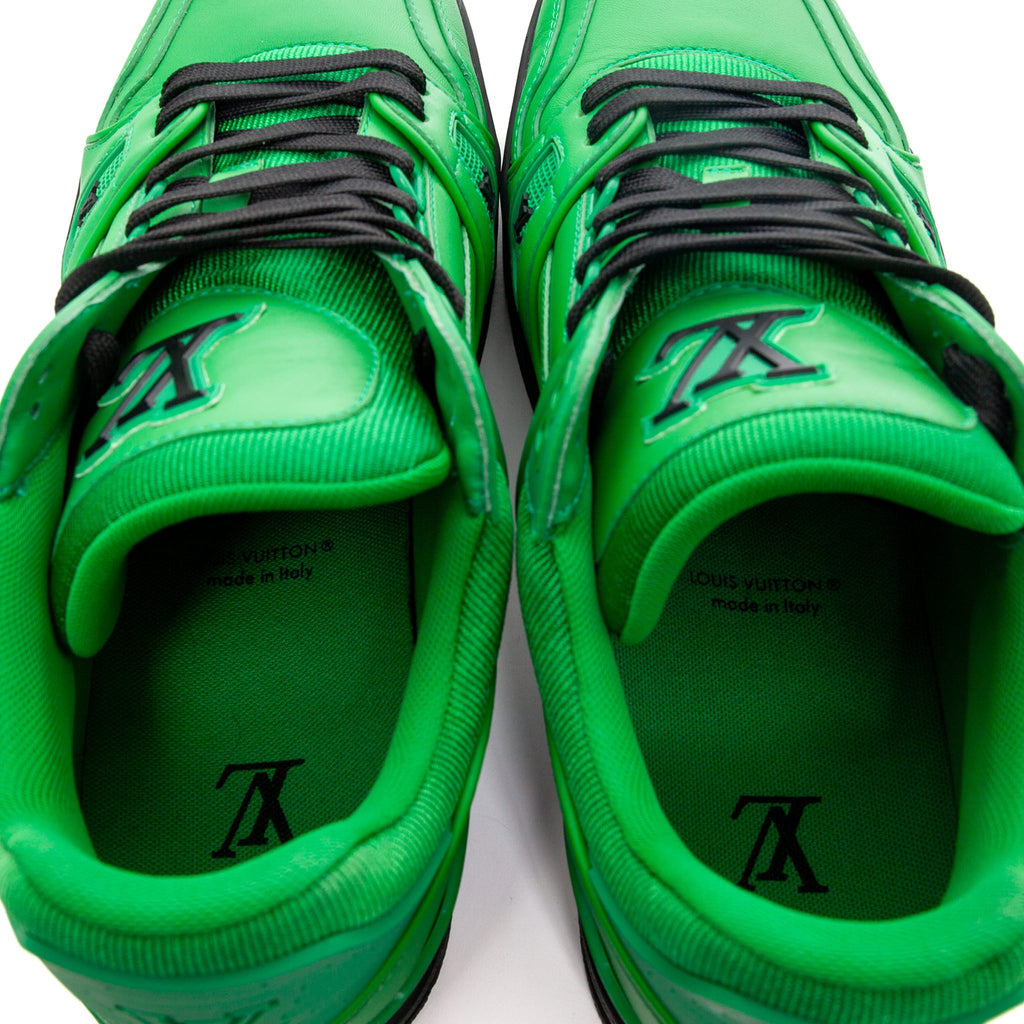Louis Vuitton LV Trainer Low Green Black