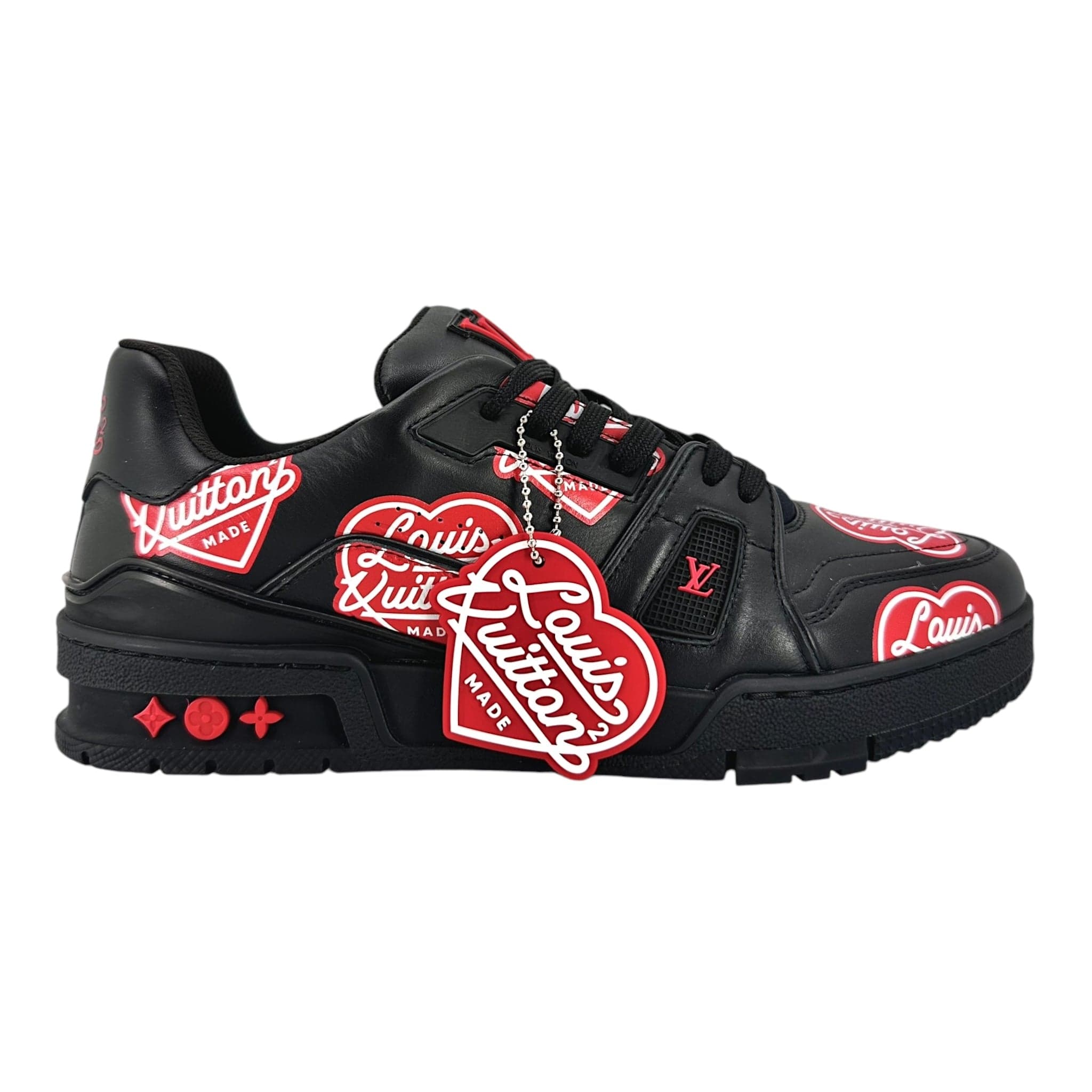 Louis Vuitton LV Trainer Low Nigo LV MADE Black Red