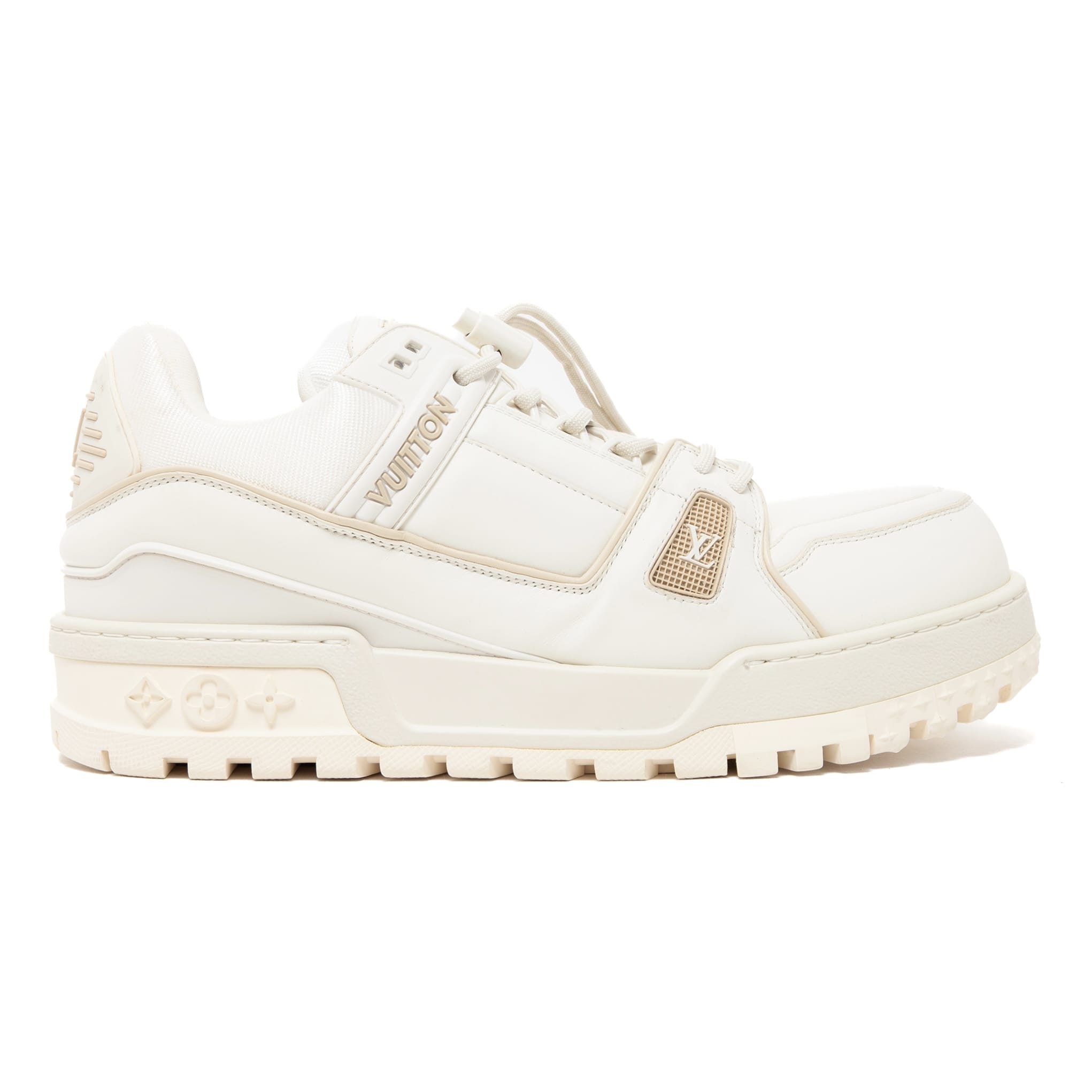 Louis Vuitton LV Trainer Low Maxi White