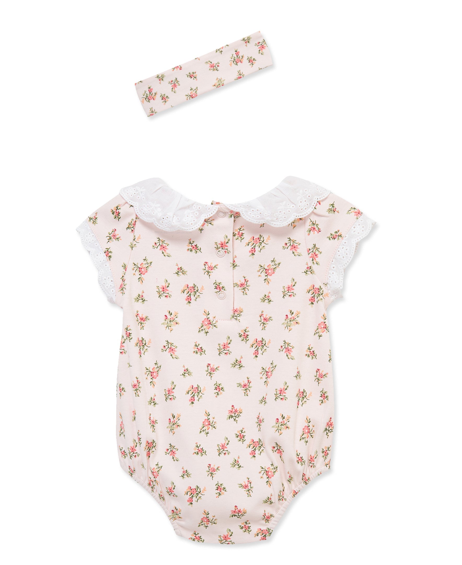 Ditsy Knit Bubble & Headband