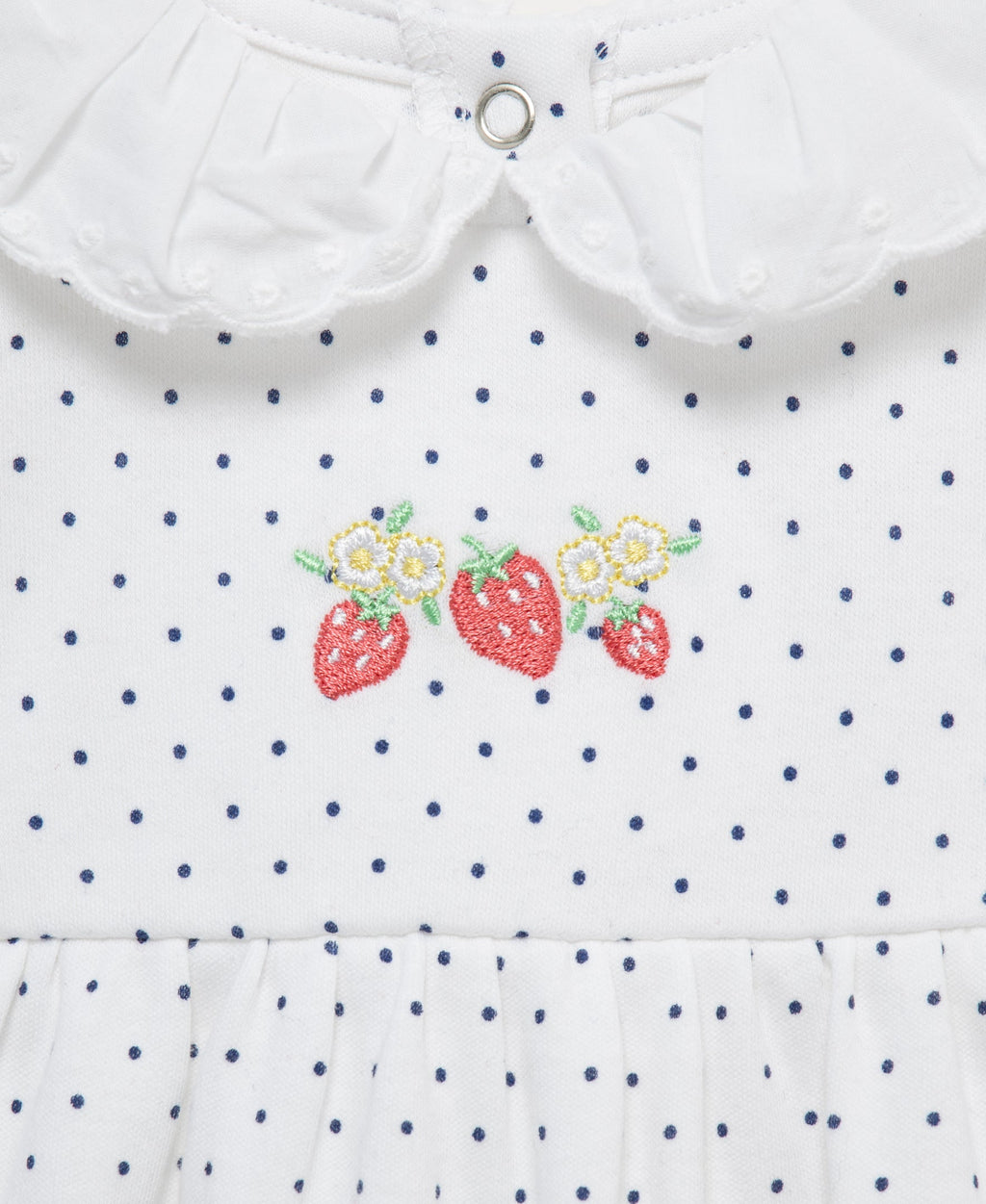 Strawberry Knit Bubble & Headband