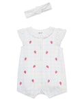 Strawberry Romper & Headband