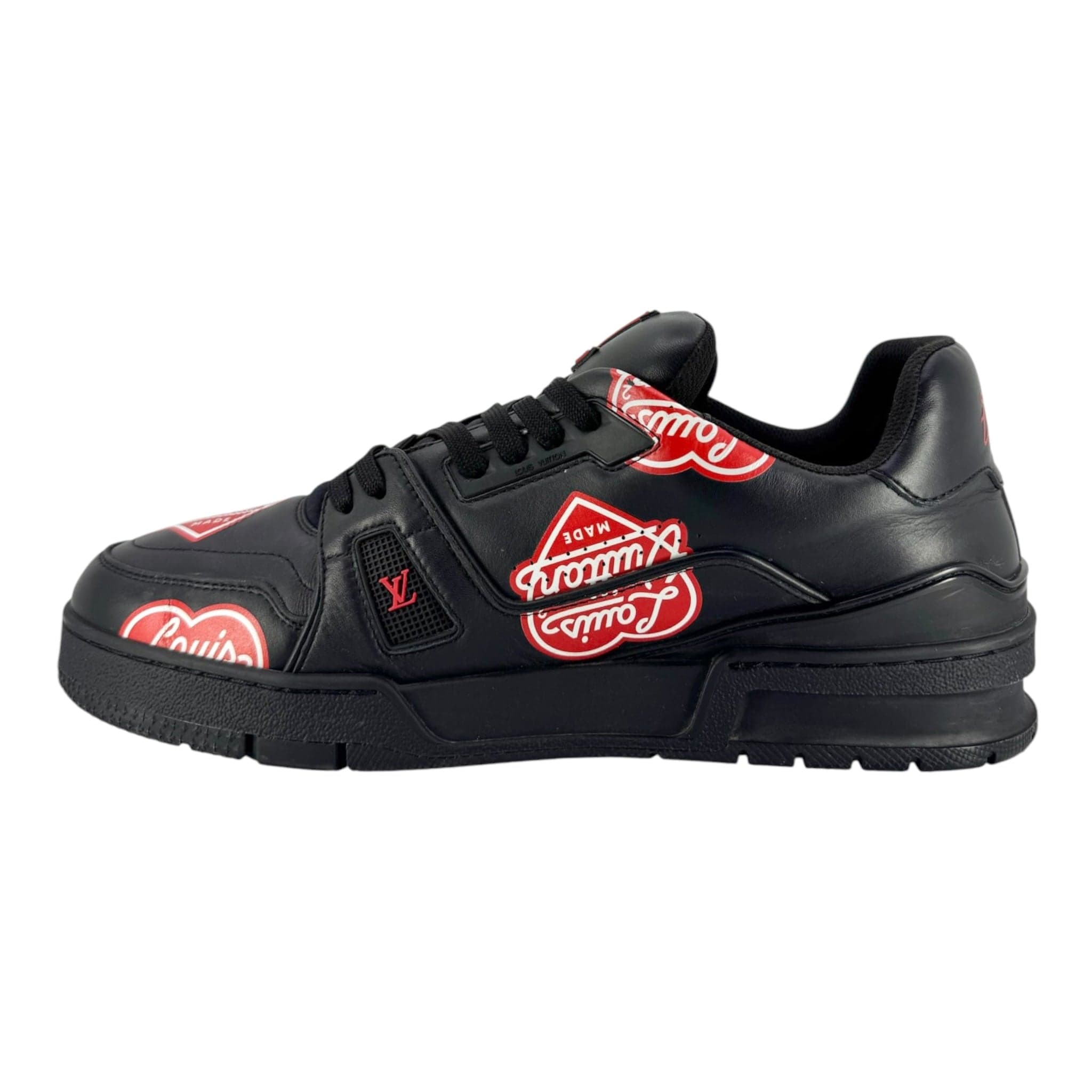 Louis Vuitton LV Trainer Low Nigo LV MADE Black Red