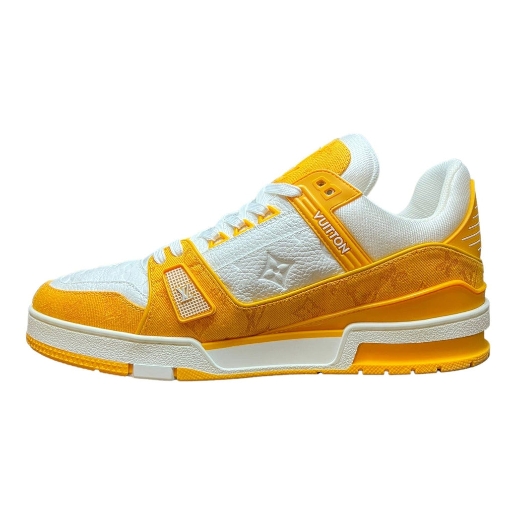 Louis Vuitton LV Trainer Monogram Denim Yellow