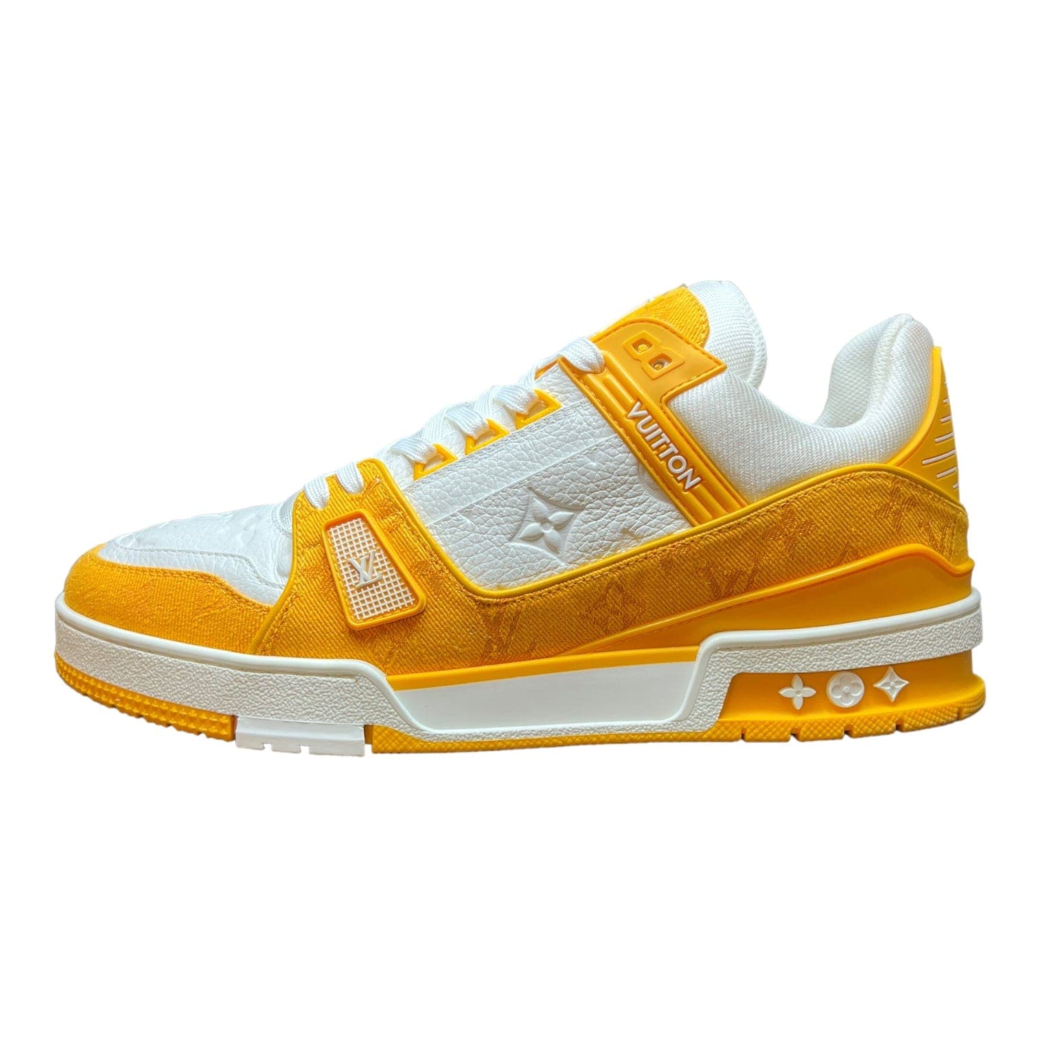Louis Vuitton LV Trainer Monogram Denim Yellow