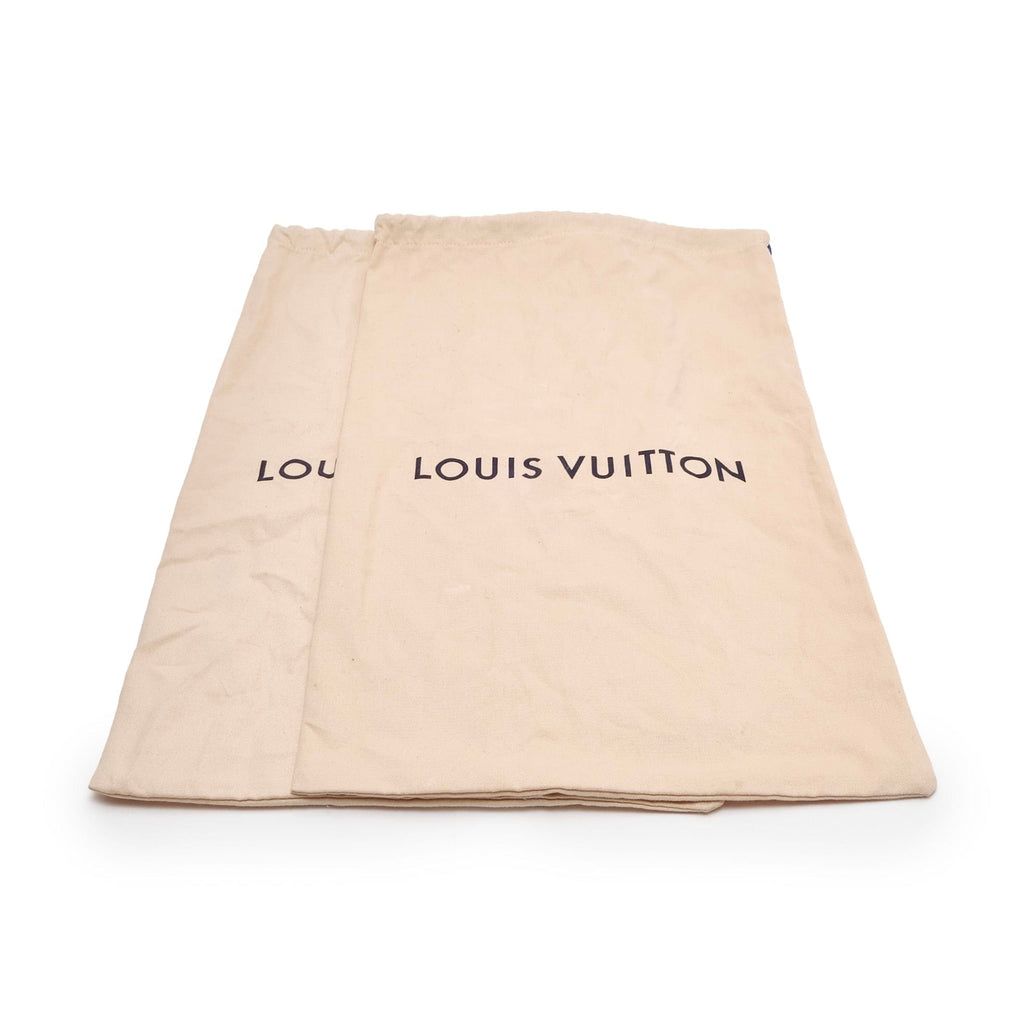 Louis Vuitton LV Trainer Low Monogram Denim White Blue