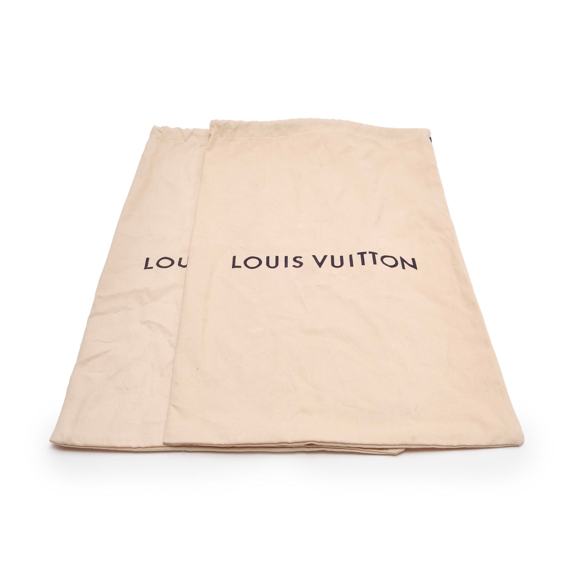 Louis Vuitton LV Trainer Low Monogram Denim White Blue