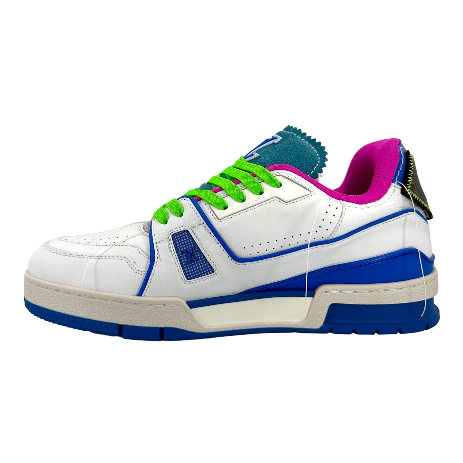 Louis Vuitton LV Trainer Low Virgil Neon Blue