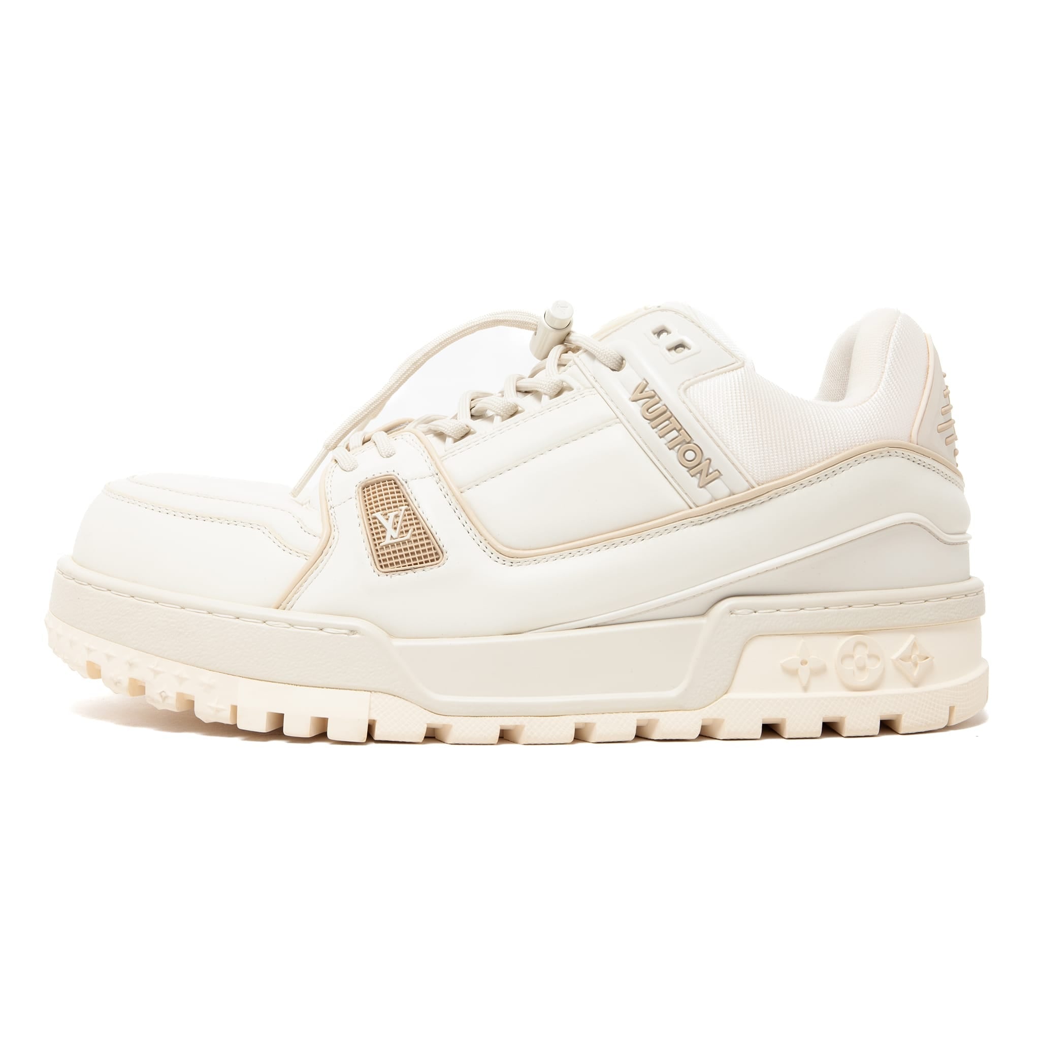Louis Vuitton LV Trainer Low Maxi White