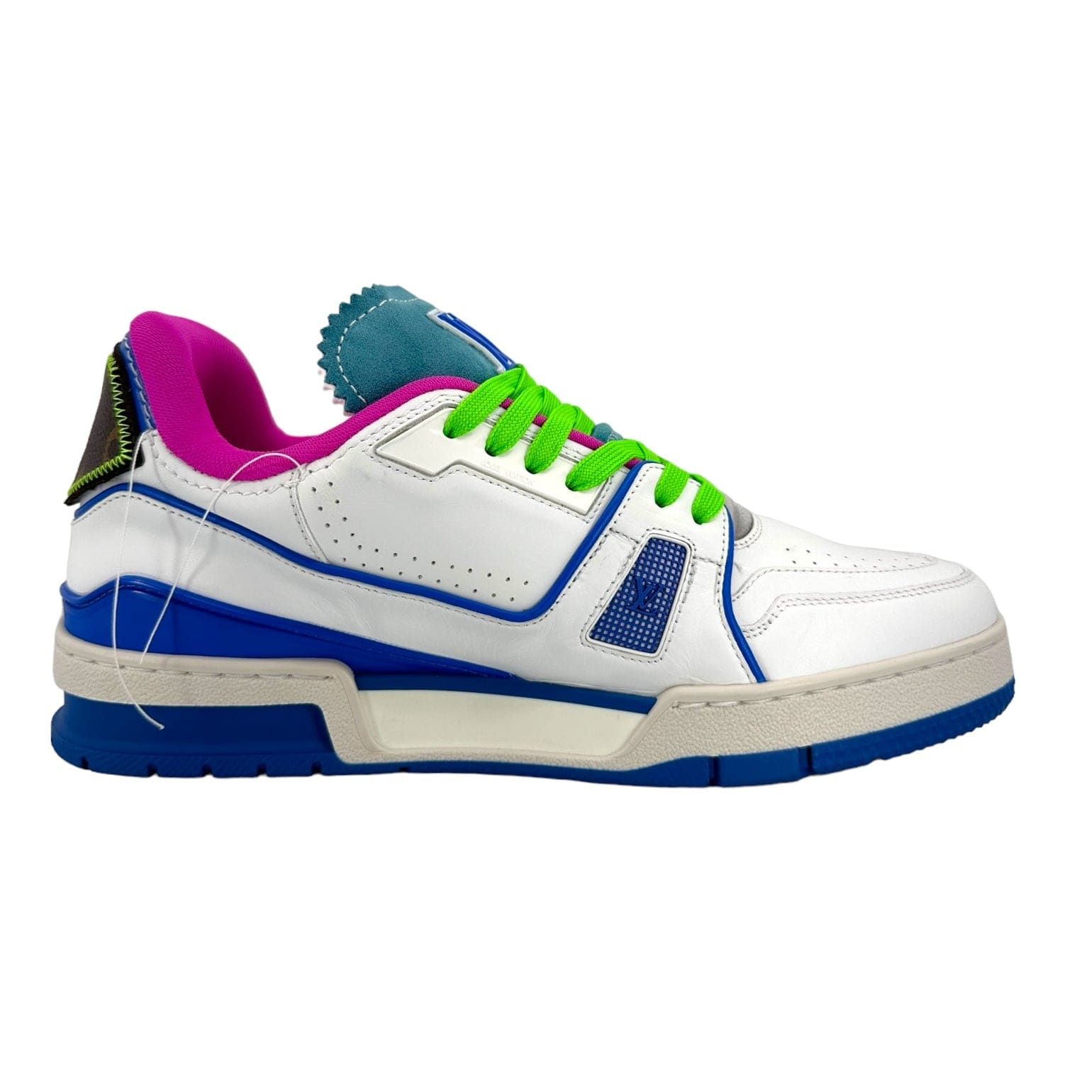 Louis Vuitton LV Trainer Low Virgil Neon Blue