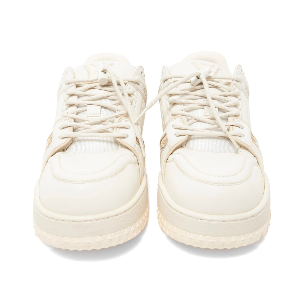 Louis Vuitton LV Trainer Low Maxi White