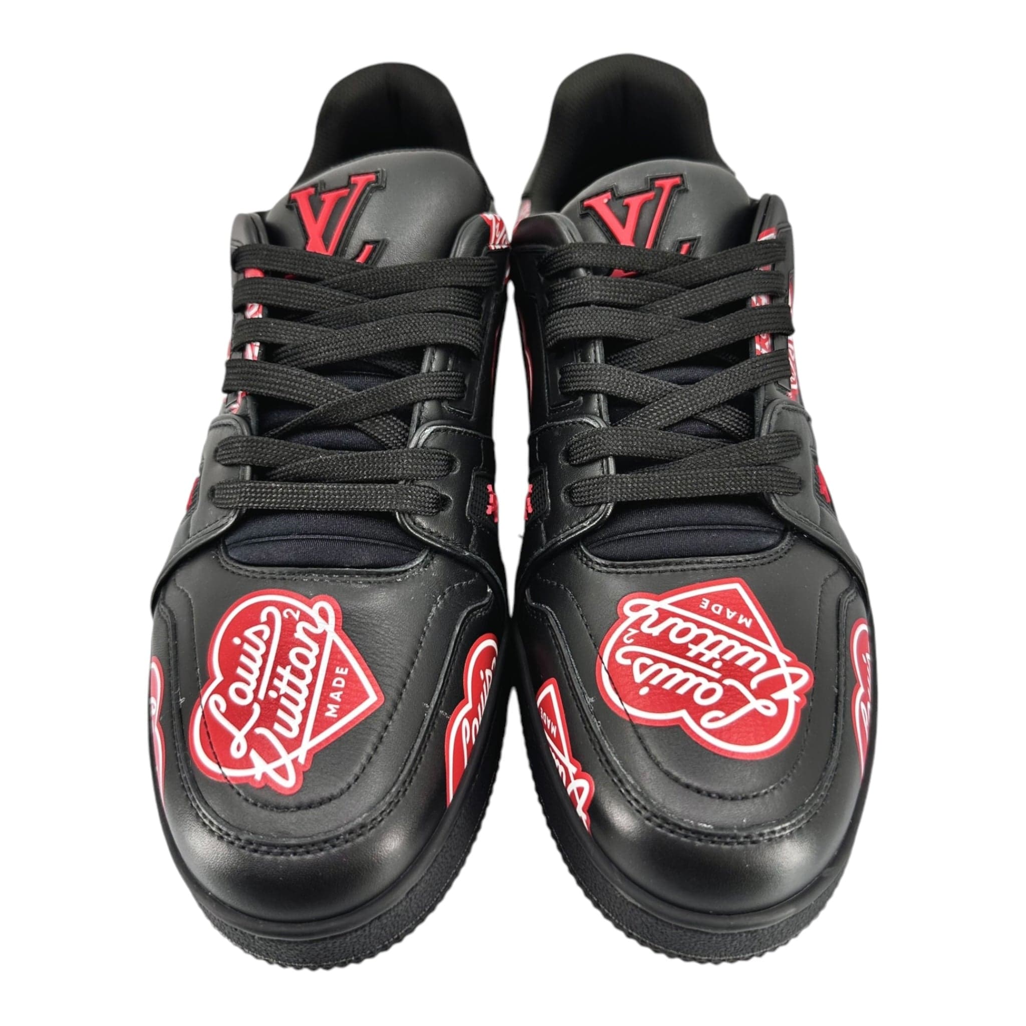 Louis Vuitton LV Trainer Low Nigo LV MADE Black Red