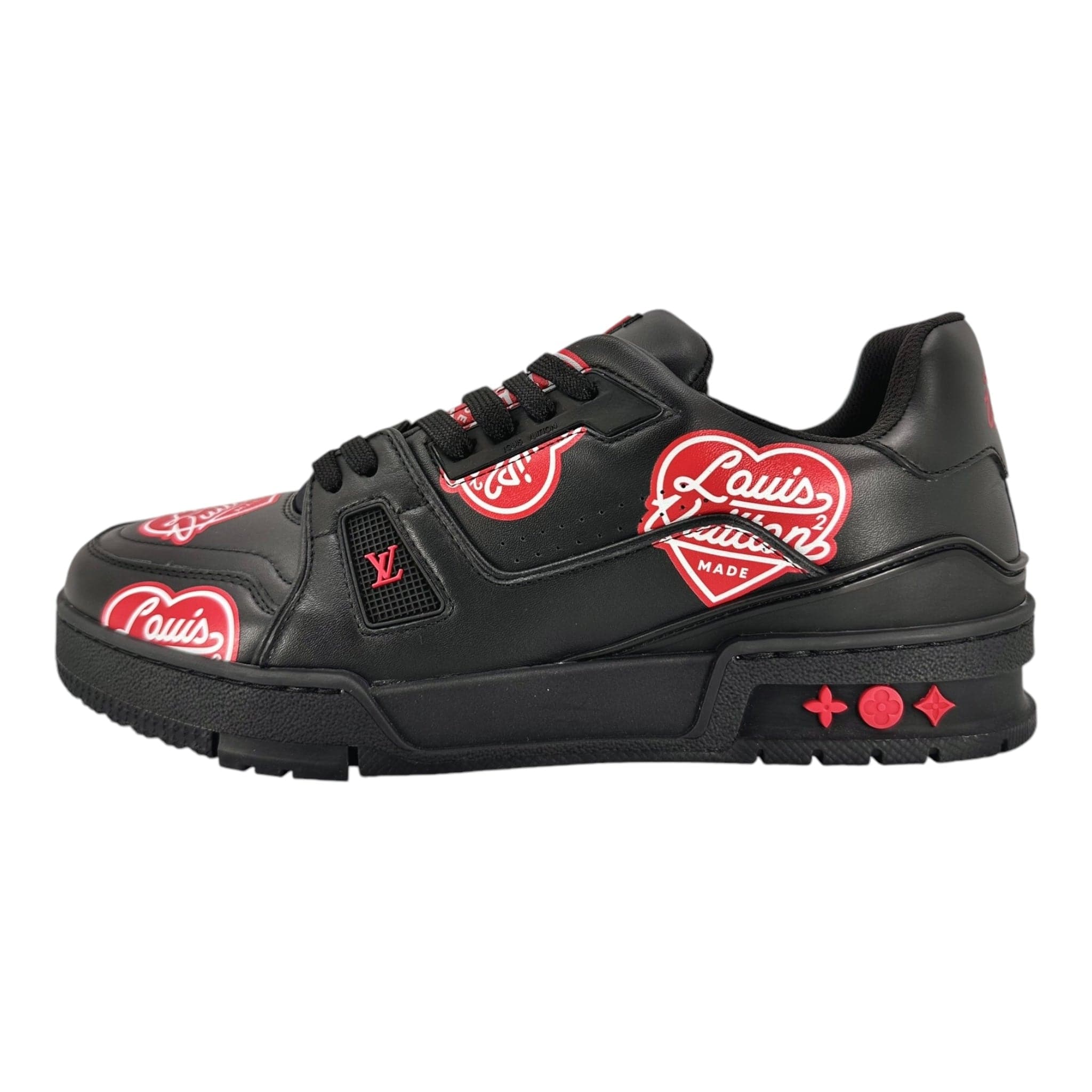 Louis Vuitton LV Trainer Low Nigo LV MADE Black Red