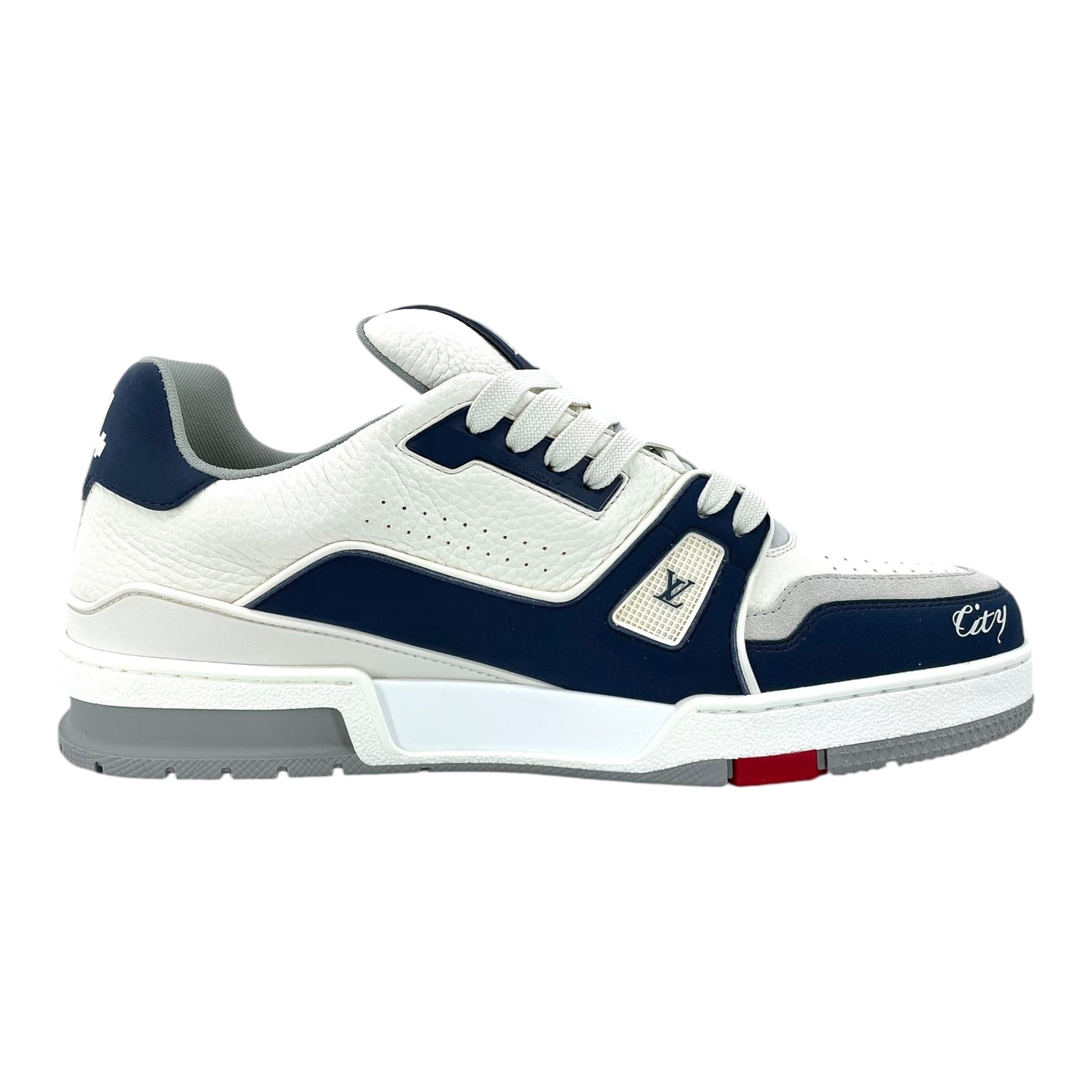 Louis Vuitton LV Trainer Low City Of Dreams White Navy (NYC Exclusive)